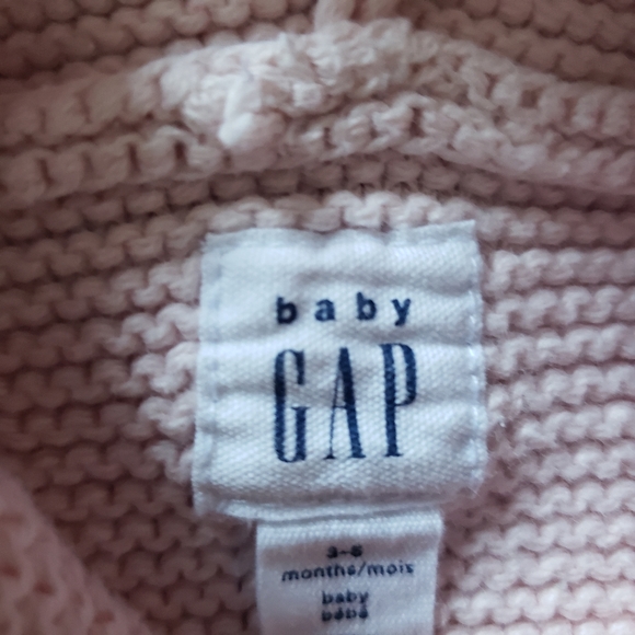 BABY GAP Knit Sweater Teddy Hood - Picture 2 of 2
